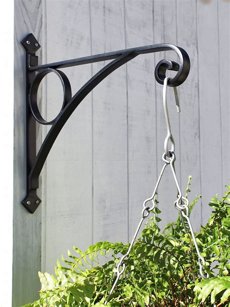 metal vine wall bracket with hooks|Plant Hanger Bracket Metal Hanging Basket Flower Pot Wall .